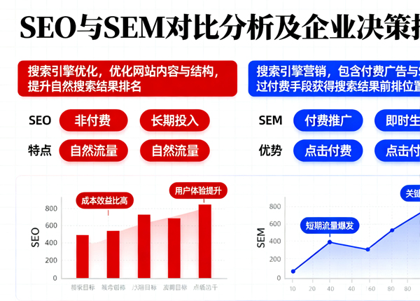 SEO和SEM的区别企业该如何选择？