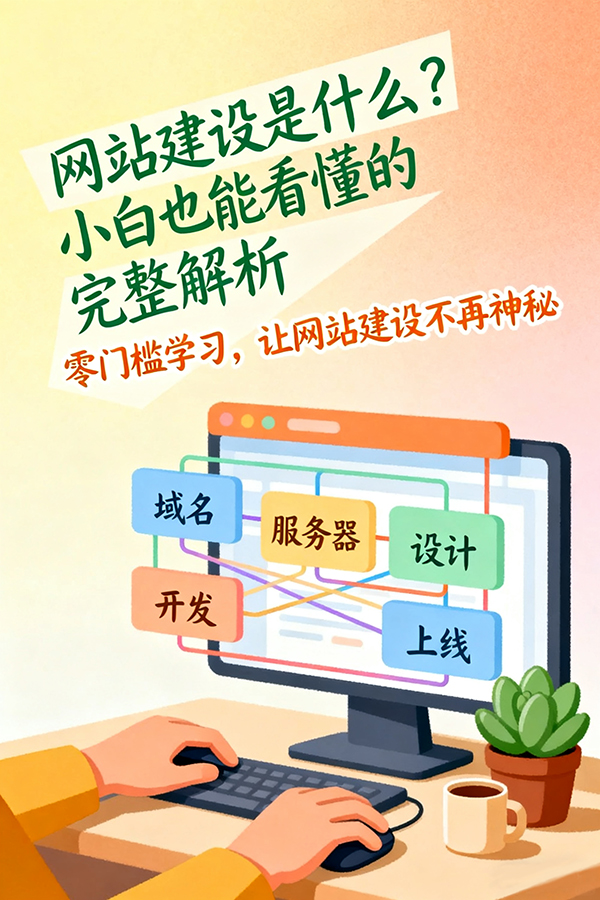 网站建设是什么？小白也能看懂的完整解析