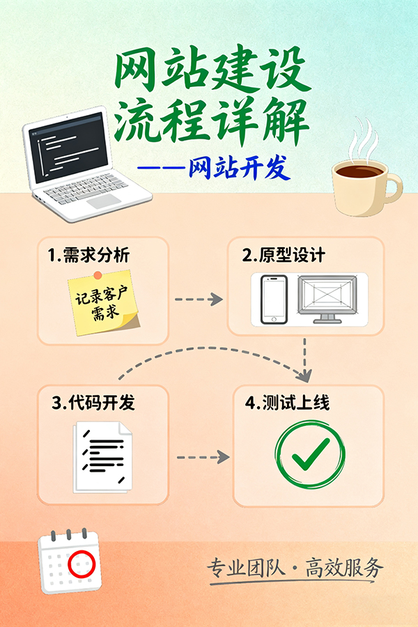 网站建设流程详解：从域名注册到上线运营