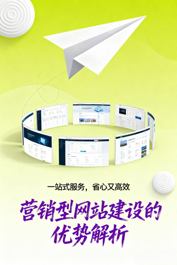 营销型网站建设的优势解析