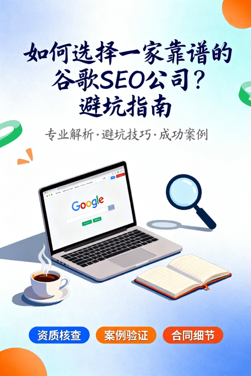 如何选择一家靠谱的谷歌SEO公司？避坑指南