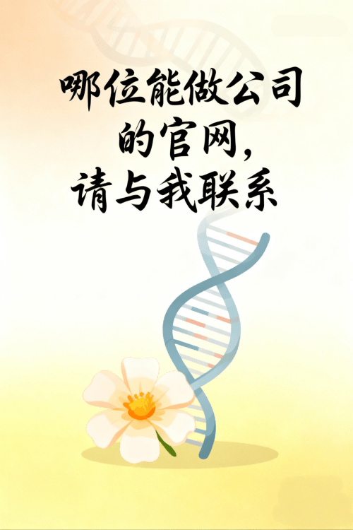 哪位能做公司的官网,请与我联系,公司属于生物科技类的公司 哪位能做公司的官网,请与我联系,公司属于生物科技类的公司.png