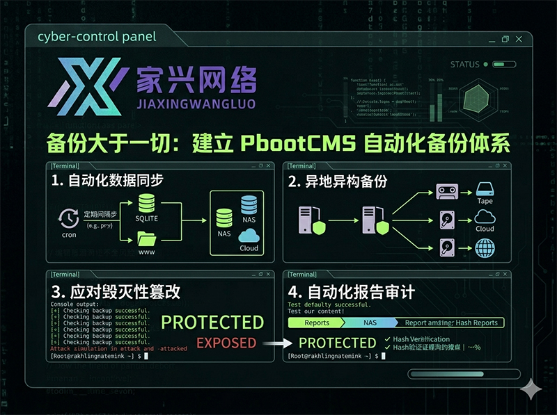 建立PbootCMS自动化备份体系，应对“毁灭性篡改”.jpg