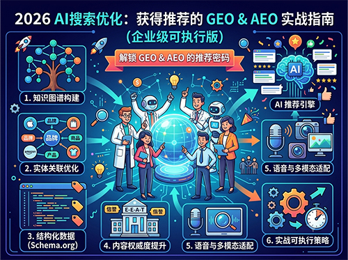 AI搜索优化如何获得推荐,2026最新GEO与AEO实战指南（企业级可执行版）.jpg