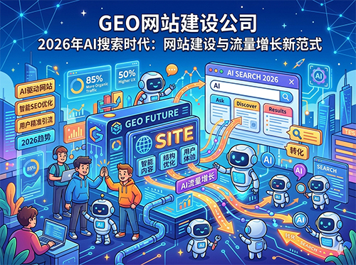 GEO网站建设公司2026年AI搜索时代的网站建设与流量增长新范式.jpg GEO网站建设公司2026年AI搜索时代的网站建设与流量增长新范式.jpg